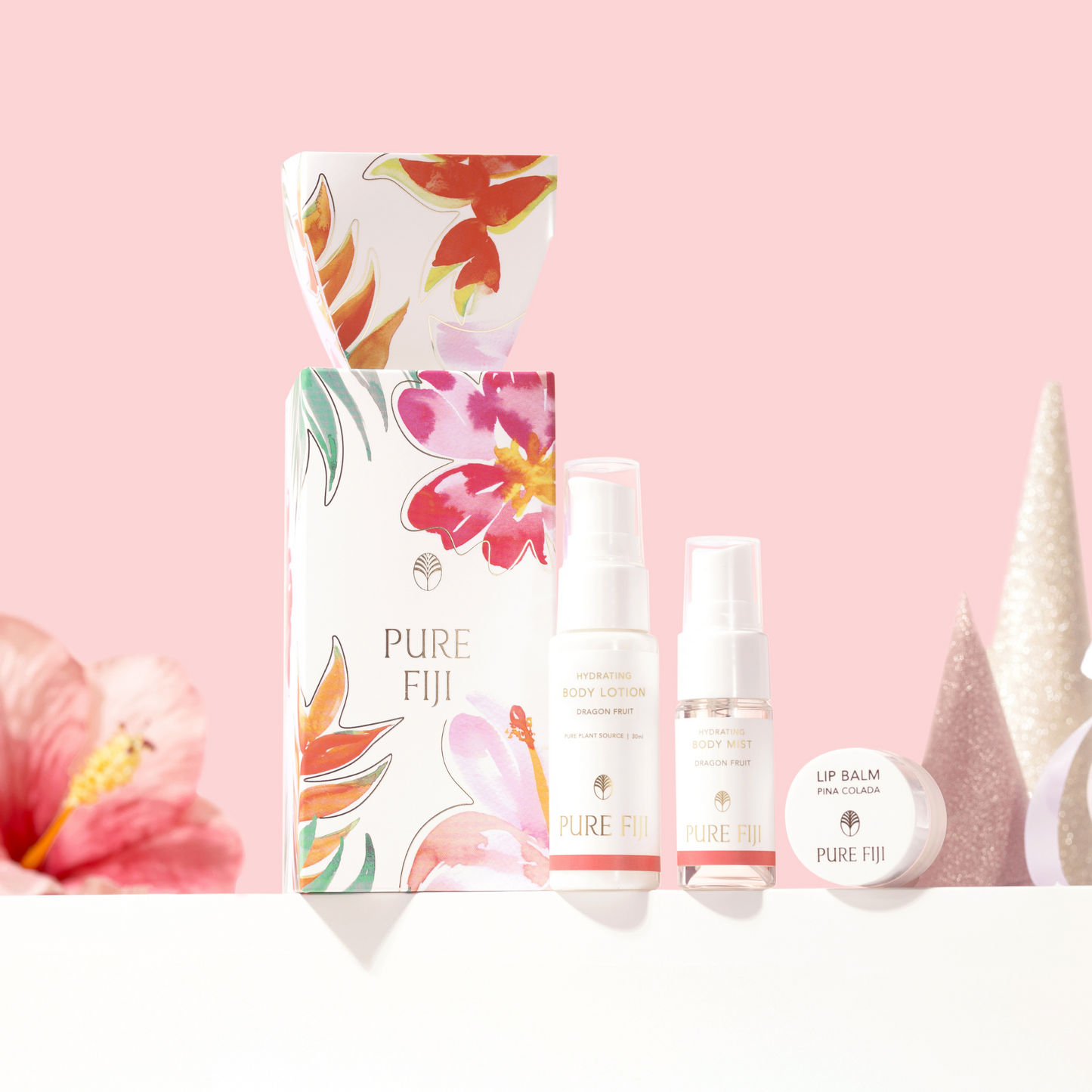 Christmas Cracker Gift Set NZ | Pure Fiji Mini Beauty Set